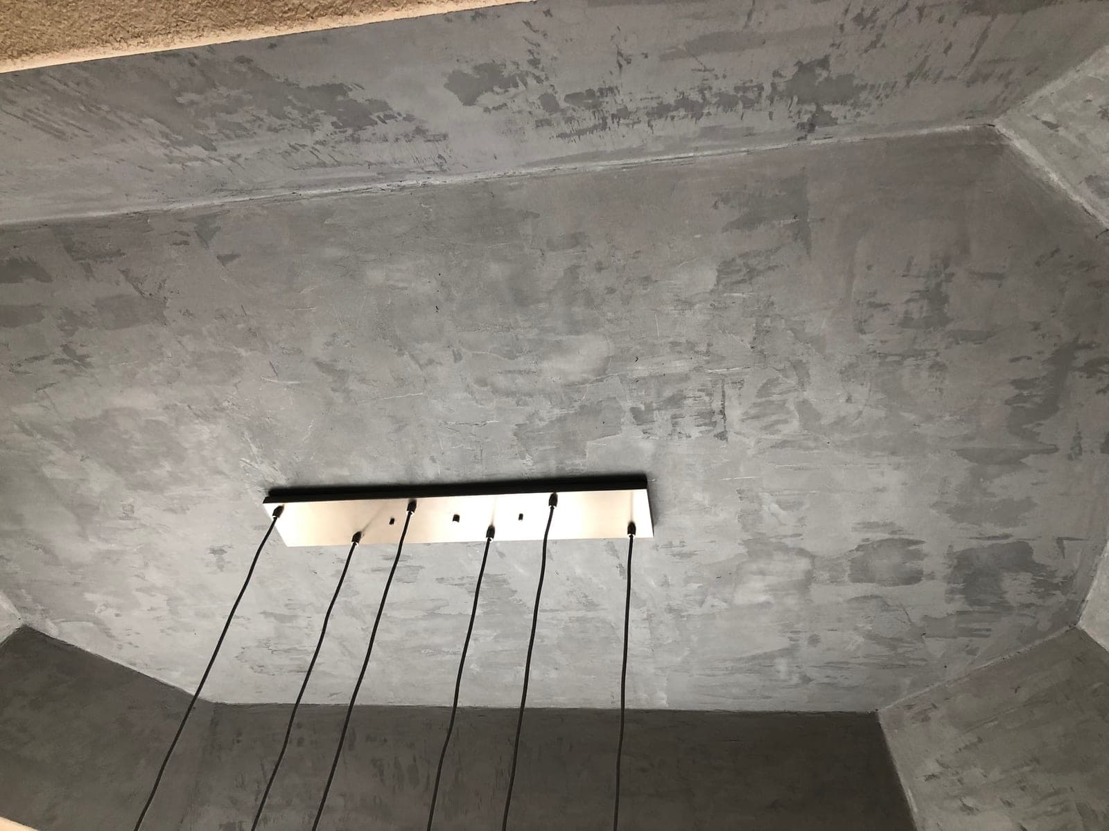 Plaster stairwell